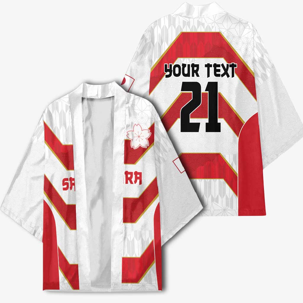 Japan Pacific Rugby 2022-23 Custom Kimono Red Sakura Japanese Wave Pattern - Polynesian Pride