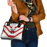 Japan Pacific Rugby 2022-23 Custom Shoulder Handbag Red Sakura Japanese Wave Pattern LT9 - Polynesian Pride