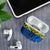Solomon Islands Rugby Custom AirPods Case Simple Coat of arm Polynesian Pattern - Polynesian Pride