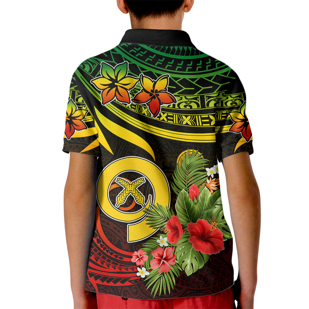 Vanuatu Islands Kid Polo Shirt Proud To Be A Ni-Van LT9 - Polynesian Pride