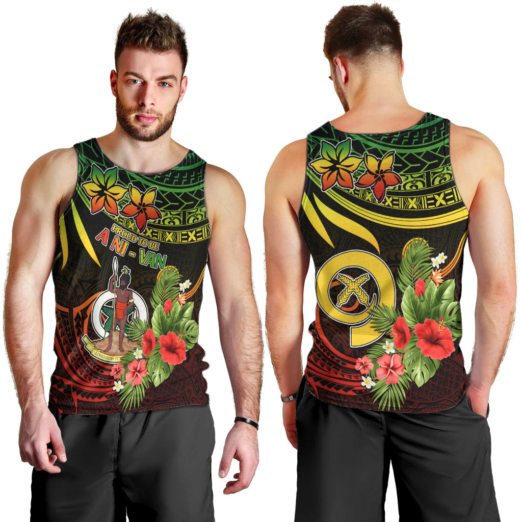 Vanuatu Islands Men Tank Top Proud To Be A Ni-Van LT9 - Polynesian Pride
