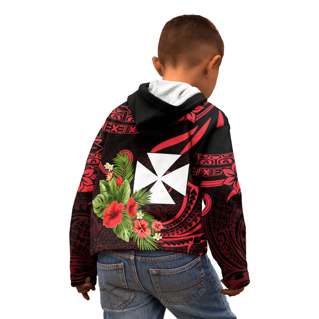 Wallis and Futuna Kid Hoodie Happy Territory Day LT9 - Polynesian Pride