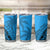 Blue Fiji Rugby Tumbler Cup Kaiviti Fijian Tribal World Cup