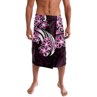Plumeria Tribal Tattoo Lavalava Pink Polynesian Pattern