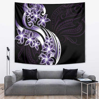 Plumeria Tribal Tattoo Tapestry Purple Polynesian Pattern LT9 Purple - Polynesian Pride