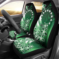 Cook Islands Tattoo Car Seat Cover Plumeria Polynesian Pattern LT9 - Polynesian Pride