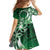 Cook Islands Tattoo Family Matching Mermaid Dress and Hawaiian Shirt Plumeria Polynesian Pattern