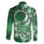 Cook Islands Tattoo Family Matching Mermaid Dress and Hawaiian Shirt Plumeria Polynesian Pattern