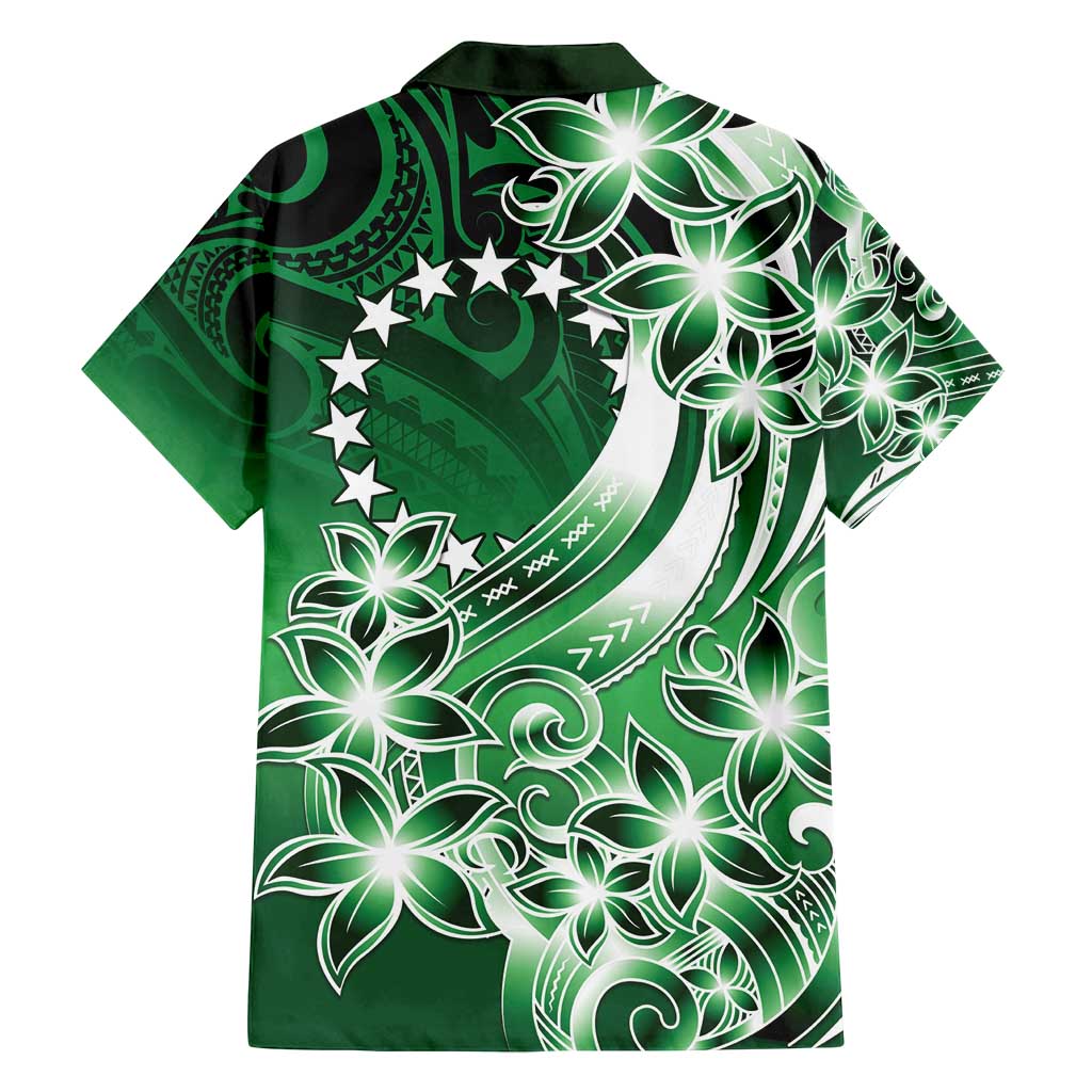 Cook Islands Tattoo Family Matching Off Shoulder Maxi Dress and Hawaiian Shirt Plumeria Polynesian Pattern LT9 - Polynesian Pride