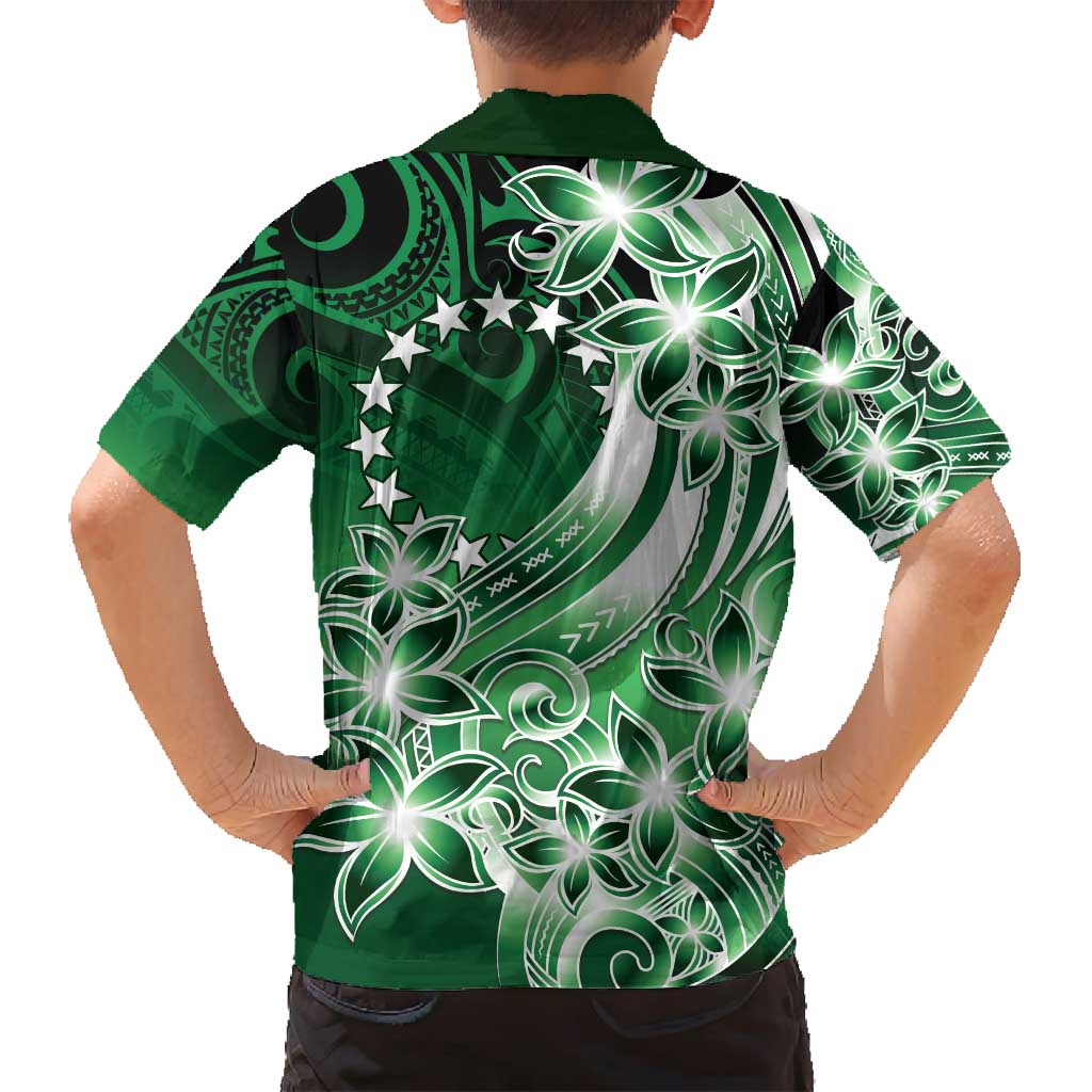 Cook Islands Tattoo Family Matching Summer Maxi Dress and Hawaiian Shirt Plumeria Polynesian Pattern LT9 - Polynesian Pride