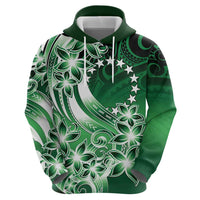 Cook Islands Tattoo Hoodie Plumeria Polynesian Pattern