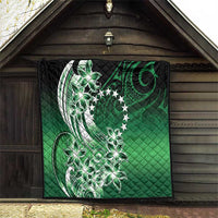 Cook Islands Tattoo Quilt Plumeria Polynesian Pattern LT9 - Polynesian Pride