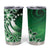 Cook Islands Tattoo Tumbler Cup Plumeria Polynesian Pattern