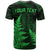 Personalised New Zealand Rugby T Shirt Aotearoa Ka Mate Haka All Black Mix Ta Moko Green Style LT9 - Polynesian Pride