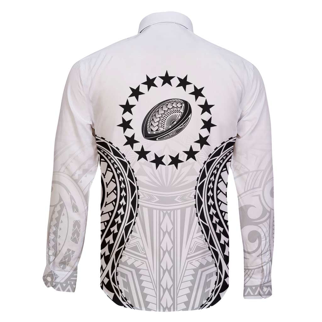 World Rugby Cook Islands Family Matching Off Shoulder Maxi Dress and Hawaiian Shirt Kukis Make History - Polynesian Pride