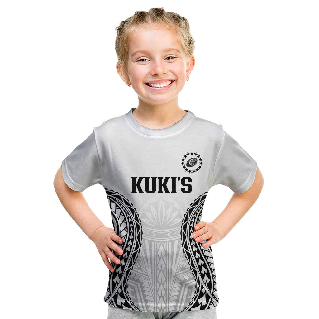 World Rugby Cook Islands Kid T Shirt Kukis Make History - Polynesian Pride