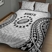 World Rugby Cook Islands Quilt Bed Set Kukis Make History - Polynesian Pride