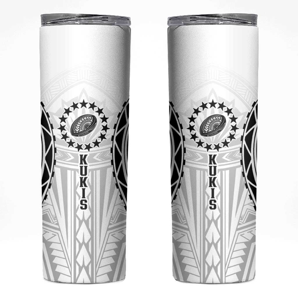 World Rugby Cook Islands Skinny Tumbler Kukis Make History - Polynesian Pride