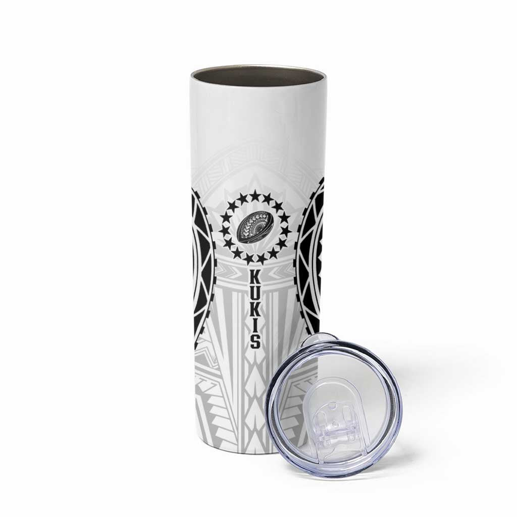 World Rugby Cook Islands Skinny Tumbler Kukis Make History - Polynesian Pride