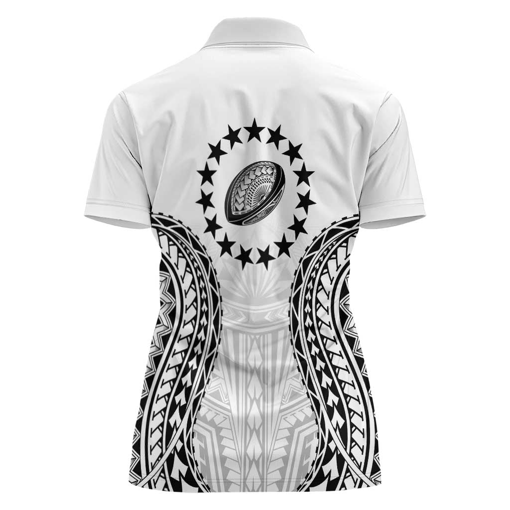 World Rugby Cook Islands Women Polo Shirt Kukis Make History - Polynesian Pride