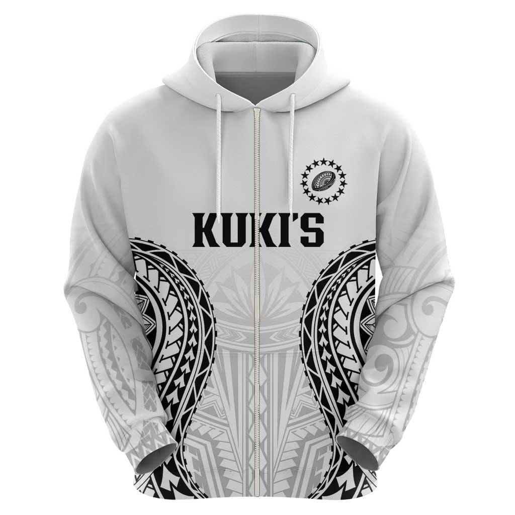 World Rugby Cook Islands Zip Hoodie Kukis Make History - Polynesian Pride