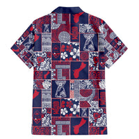 Guam Felis Pasgua Family Matching Mermaid Dress and Hawaiian Shirt Pacific Patchwork Xmas Vibes - Polynesian Pride