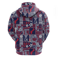 Guam Felis Pasgua Hoodie Pacific Patchwork Xmas Vibes - Polynesian Pride