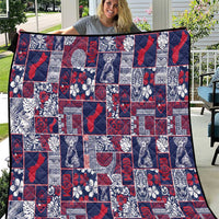 Guam Felis Pasgua Quilt Pacific Patchwork Xmas Vibes - Polynesian Pride