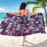 Guam Felis Pasgua Sarong Pacific Patchwork Xmas Vibes - Polynesian Pride