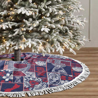 Guam Felis Pasgua Tree Skirt Pacific Patchwork Xmas Vibes LT9 - Polynesian Pride