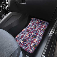 Manuia le Kerisimasi American Samoa Car Mats Pacific Patchwork Xmas Vibes - Polynesian Pride