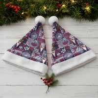 Manuia le Kerisimasi American Samoa Christmas Santa Hat Pacific Patchwork Xmas Vibes LT9 - Polynesian Pride