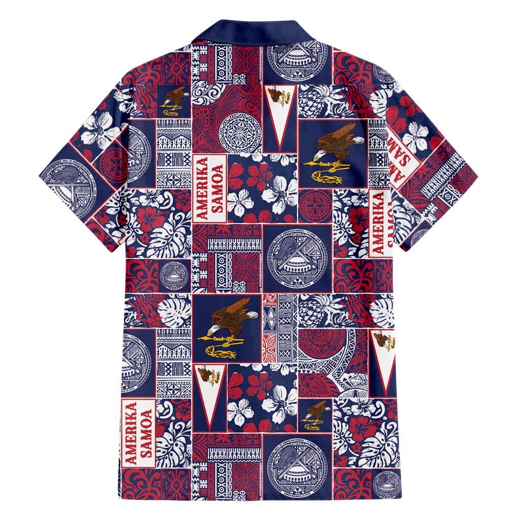 Manuia le Kerisimasi American Samoa Family Matching Puletasi and Hawaiian Shirt Pacific Patchwork Xmas Vibes LT9 - Polynesian Pride