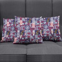 Manuia le Kerisimasi American Samoa Pillow Cover Pacific Patchwork Xmas Vibes LT9 - Polynesian Pride