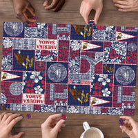 Manuia le Kerisimasi American Samoa Puzzle Pacific Patchwork Xmas Vibes LT9 - Polynesian Pride