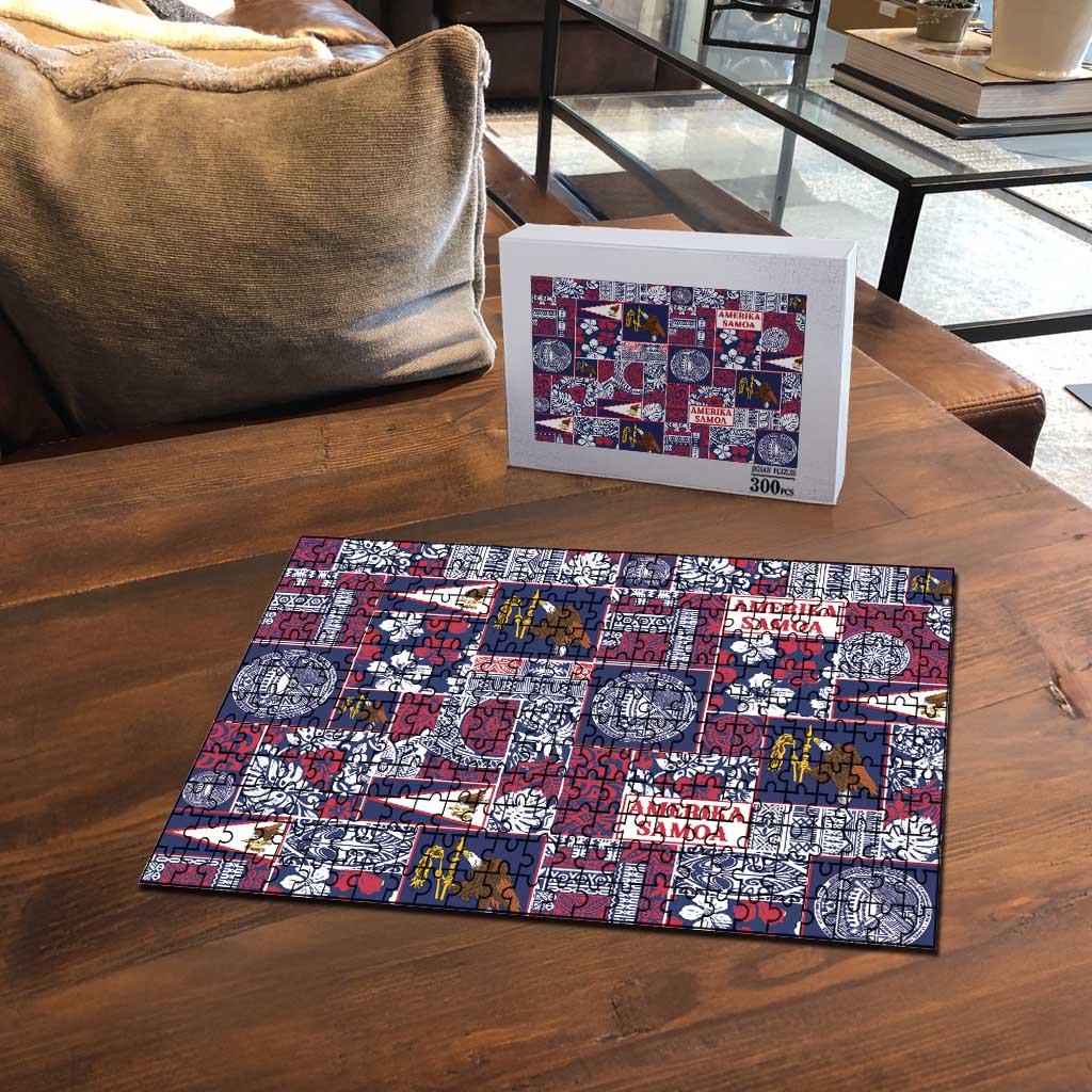 Manuia le Kerisimasi American Samoa Puzzle Pacific Patchwork Xmas Vibes LT9 - Polynesian Pride