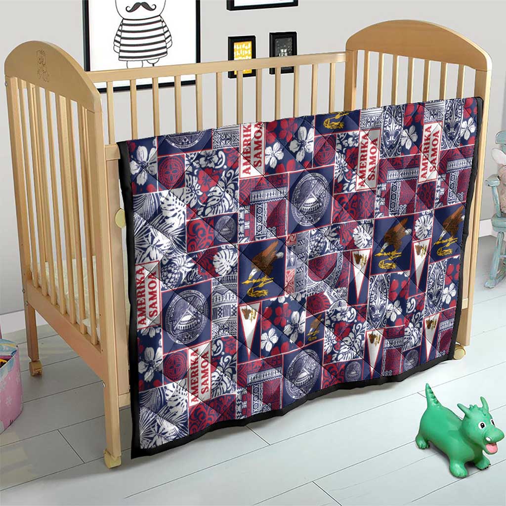 Manuia le Kerisimasi American Samoa Quilt Pacific Patchwork Xmas Vibes - Polynesian Pride
