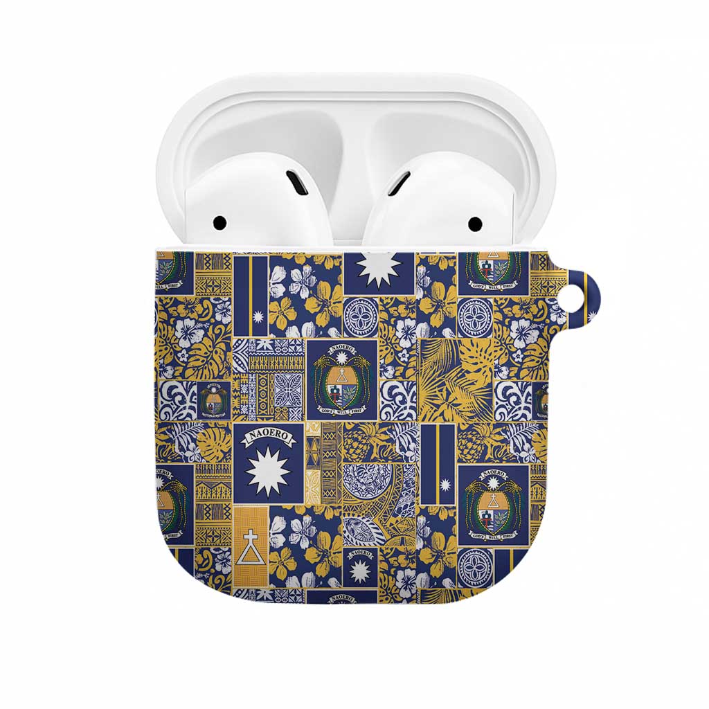 Ekamawir omo Nauru AirPods Case Pacific Patchwork Xmas Vibes - Polynesian Pride