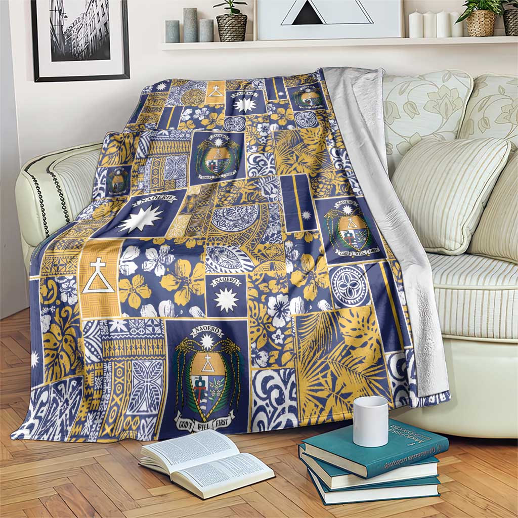 Ekamawir omo Nauru Blanket Pacific Patchwork Xmas Vibes - Polynesian Pride
