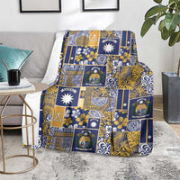 Ekamawir omo Nauru Blanket Pacific Patchwork Xmas Vibes - Polynesian Pride