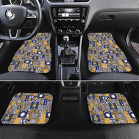 Ekamawir omo Nauru Car Mats Pacific Patchwork Xmas Vibes - Polynesian Pride