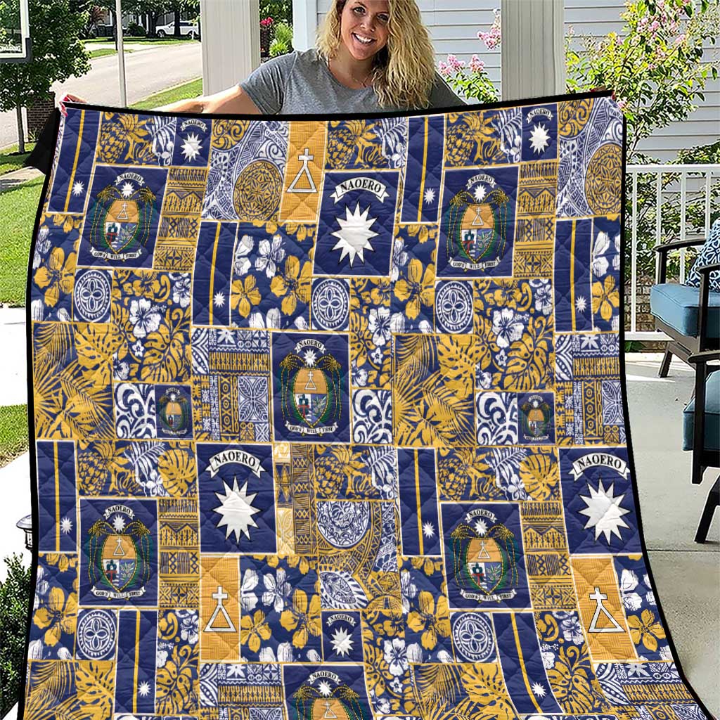 Ekamawir omo Nauru Quilt Pacific Patchwork Xmas Vibes - Polynesian Pride