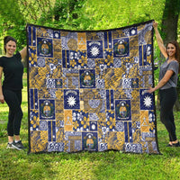 Ekamawir omo Nauru Quilt Pacific Patchwork Xmas Vibes - Polynesian Pride