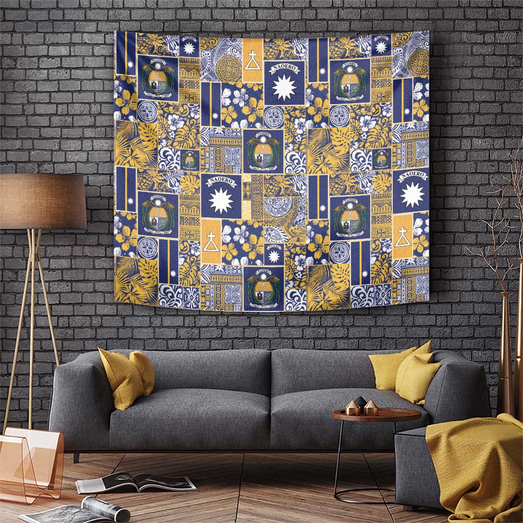 Ekamawir omo Nauru Tapestry Pacific Patchwork Xmas Vibes - Polynesian Pride