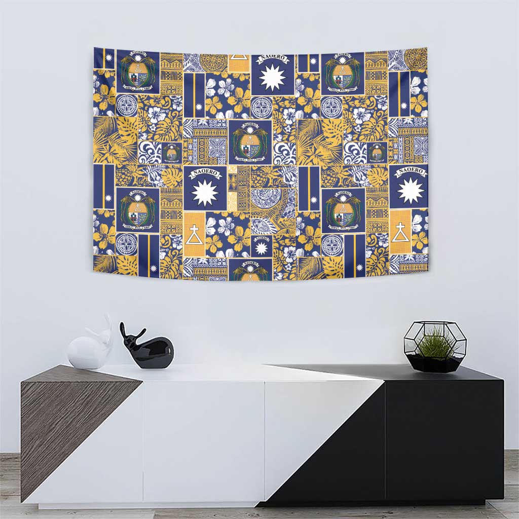 Ekamawir omo Nauru Tapestry Pacific Patchwork Xmas Vibes - Polynesian Pride