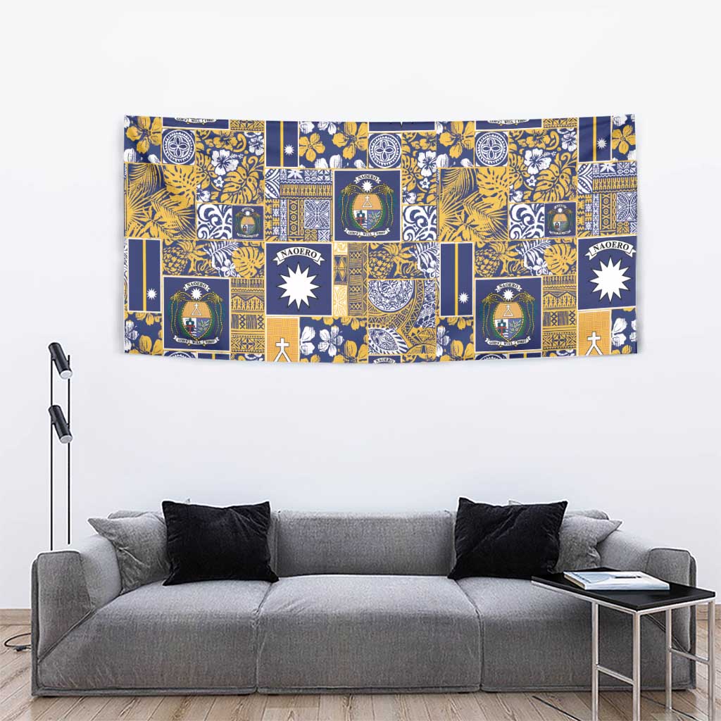 Ekamawir omo Nauru Tapestry Pacific Patchwork Xmas Vibes - Polynesian Pride