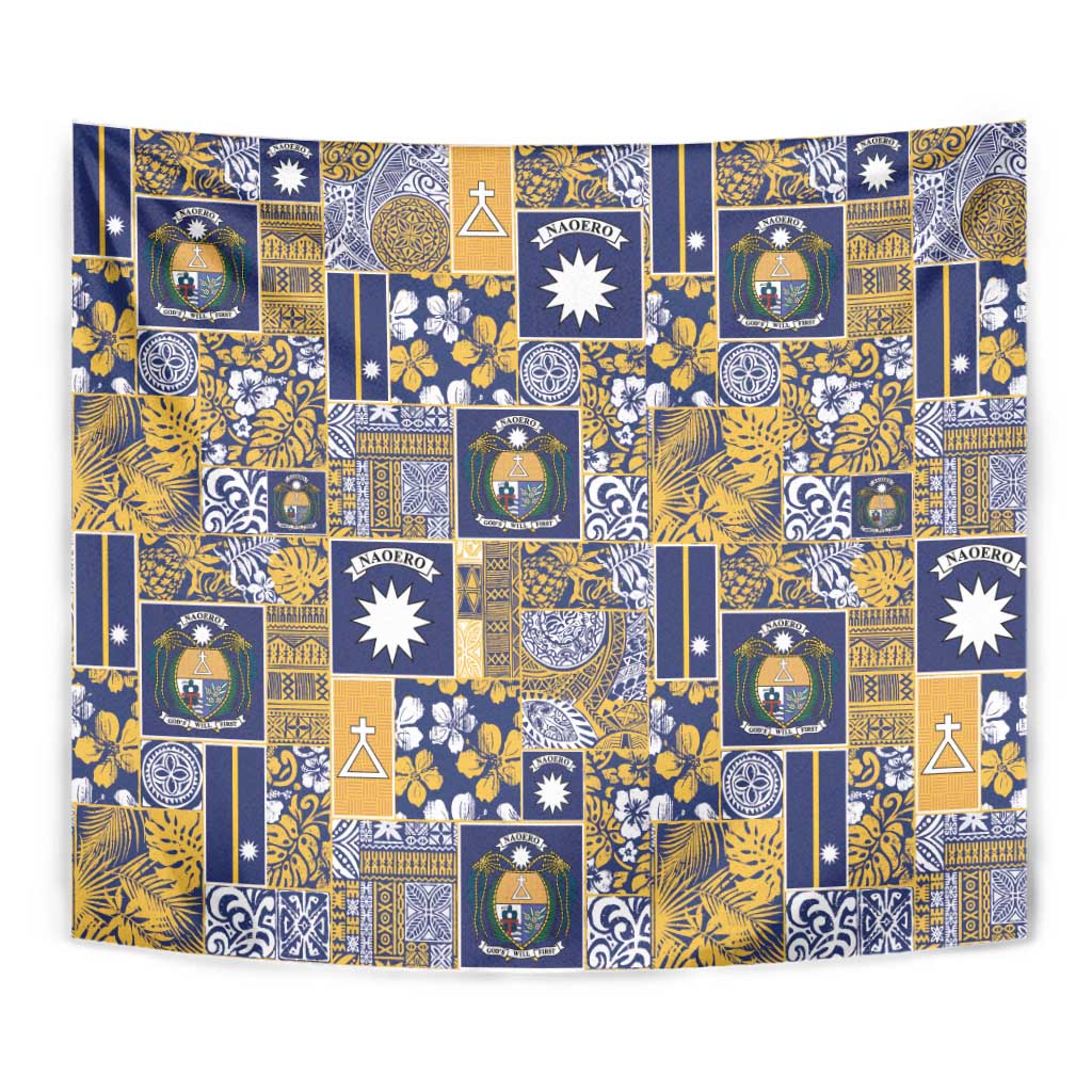 Ekamawir omo Nauru Tapestry Pacific Patchwork Xmas Vibes - Polynesian Pride