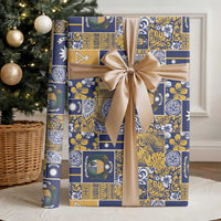 Ekamawir omo Nauru Wrapping Paper Pacific Patchwork Xmas Vibes - Polynesian Pride