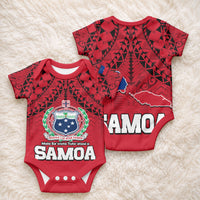 Polynesian Independent State of Samoa Red Baby Onesie LT9 - Polynesian Pride