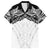 New Zealand Koru Fern Custom Family Matching Off The Shoulder Long Sleeve Dress and Hawaiian Shirt Simple Taniko Motif